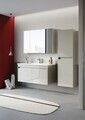 Set Dulap de Baie cu Chiuvetă și Oglindă (2 Piese), Hanah Home, Arno 100, Casmir