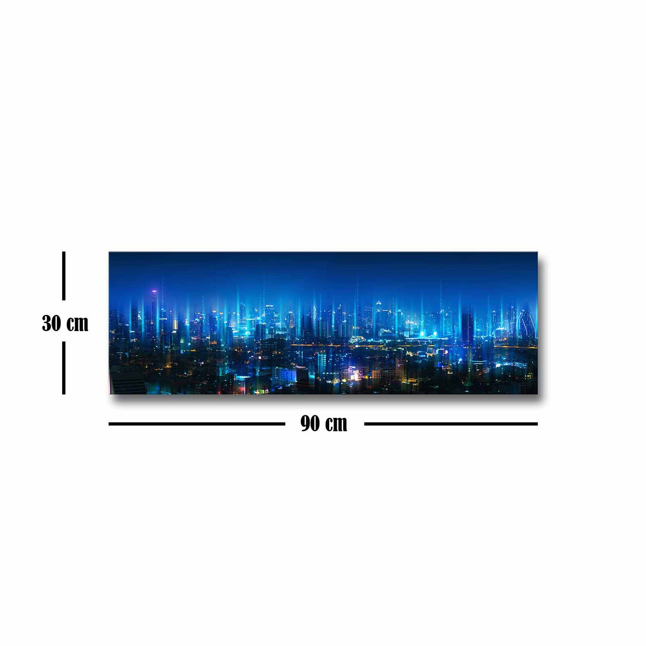 Tablou decorativ, 30902019C, Lemn, Multicolor - view 4