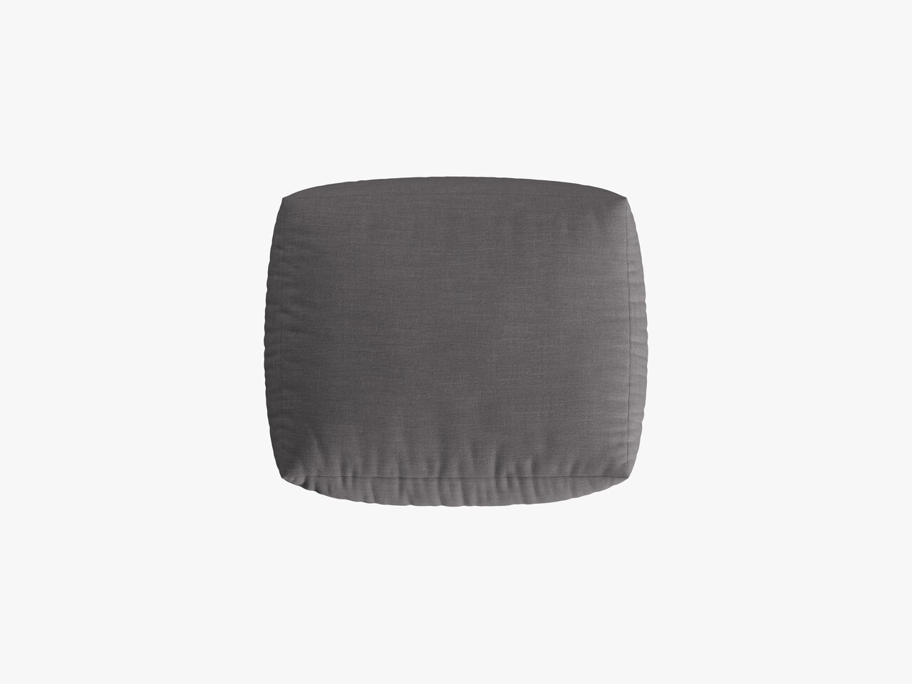 Taburet, Chris-259, Micadoni Home, 100x85x43 cm, tesatura structurata chenille, gri beton - 1 | YEO
