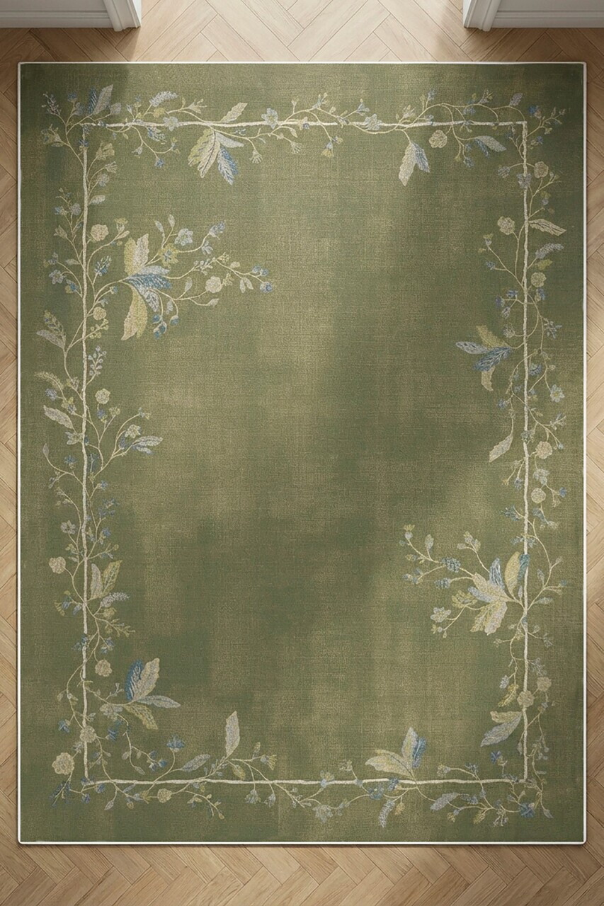 Covor, DC-7535-55, 200x300 cm, Poliester, Verde — imaginea 2