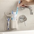Suport articole de baie InnovaGoods, 14.5 x 21.5 cm, silicon