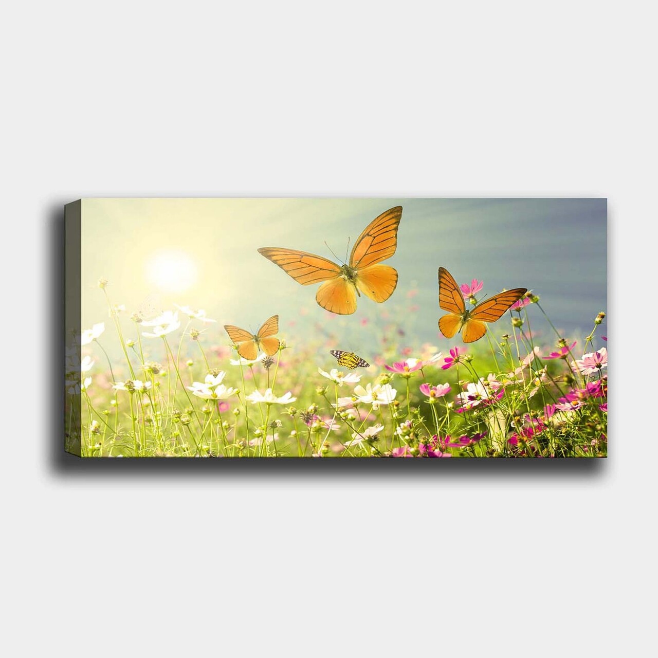 Tablou decorativ, YTY725636_50120, Cadru: 100% LEMN (grosime: 3 cm), Multicolor - view 2