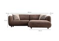 Coltar, Atelier del Sofa, 560ARE5257, Cadru: LEMN/PAL, Maro