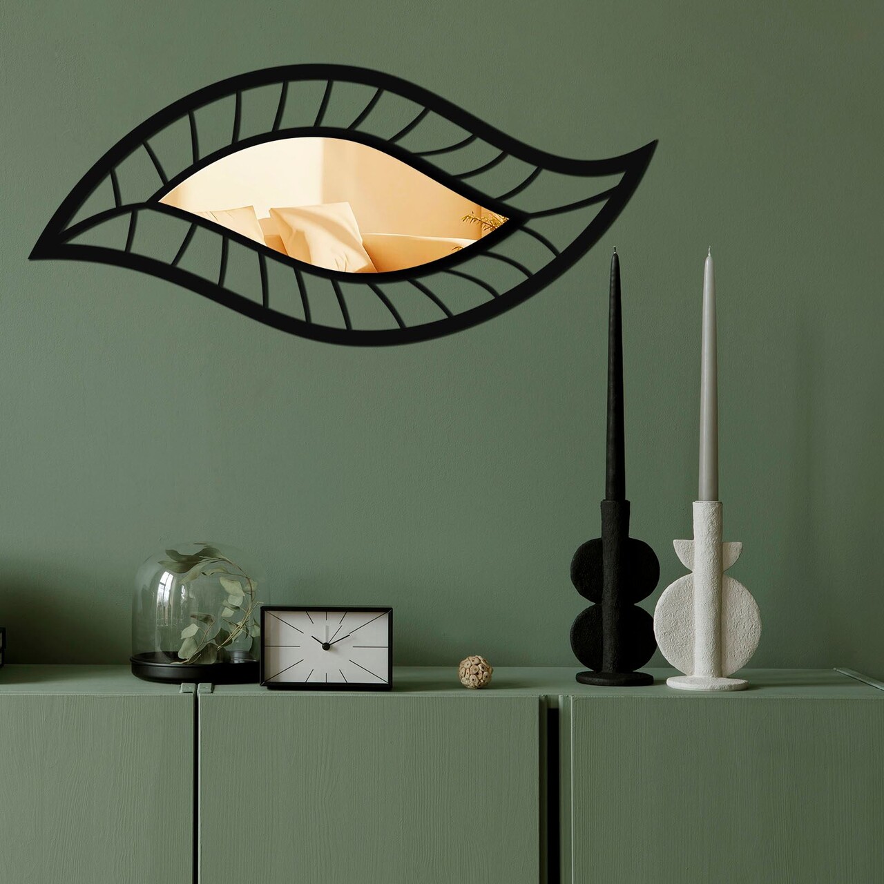 Oglinda decorativa Ozgl513 Partea de jos: 100% EVA (Grosime: 10 mm) Auriu