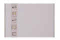 Set 6 prosoape 30x50 cm, 100% bumbac, Saheser,Bordürlü Beyaz  Çatal Kaşık