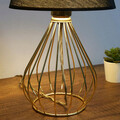 Lampa de masa, Insignio, 780SGN2557, Metal, Negru