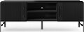 Comoda TV ELTAP, Raftt, 152x42x55 cm, PAL/MDF, negru