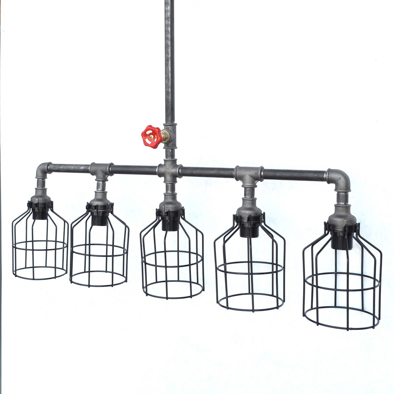 Lustra, Evila Originals, 791EVL2508, Fier, Negru