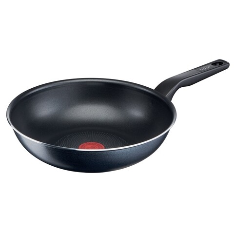Tigaie Wok, Tefal, XL Force, 28 cm Ø, aluminiu