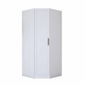 Dulap pentru haine, Hanah Home, BA301, 91x210x57.5 cm, Alb