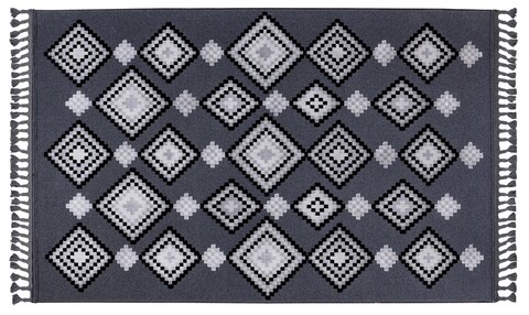 Covor de hol, Las Monte 3039, 80x150 cm, 60% bumbac;40% fibre acrilice, Multicolor