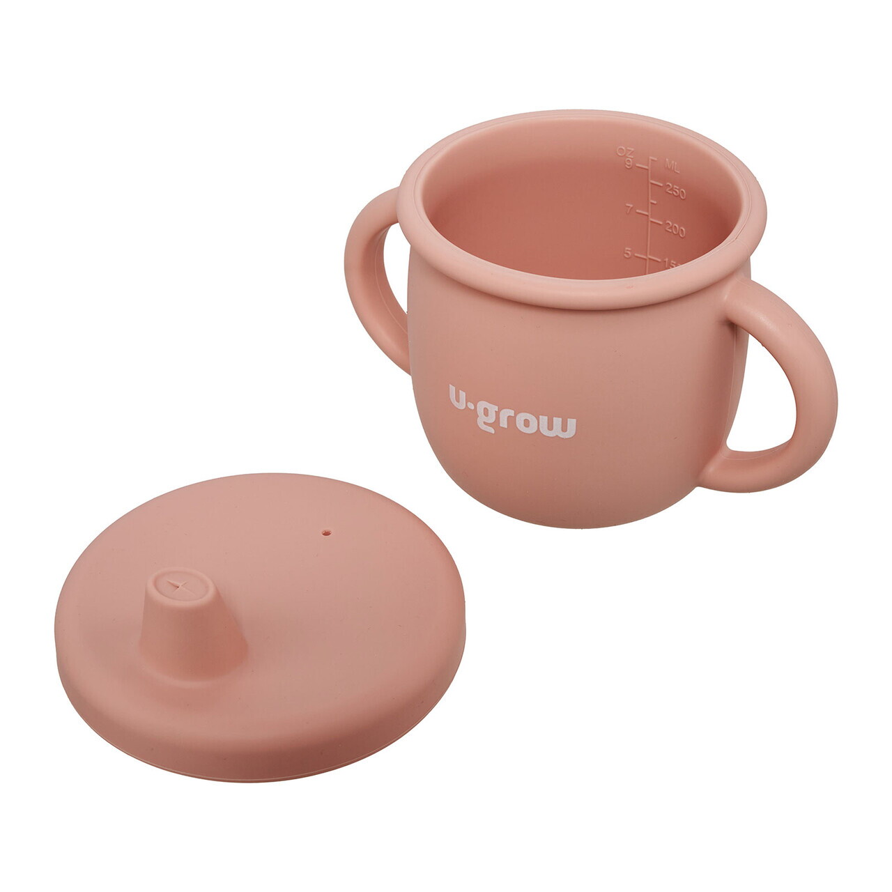 Set diversificare U-grow, 3 piese, silicon, roz - imagine 5