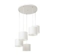 Lustra ELTAP, Vespillo, 58x115 cm, 5xE27, 15W, otel/PVC, alb