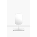 Oglinda cosmetica, Brabantia, White, reglabila la 360 grade, factor marire x 5, 20x12.6x28.3 cm, polipropilena, alb