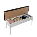 Bancheta Vina 1053 - Anthracite, White, Vella, 110x40x51 cm