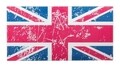 Birou Young British, Bizzotto, 113 x 58 x 73 cm, otel/sticla temperata