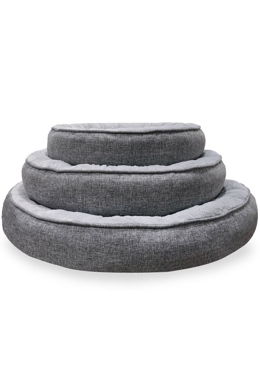 Pat pentru animale de companie, Paws &amp; Whiskers, Bunny 55 x 35, Material exterior: 100% poliester, Gri - view 3