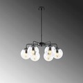 Lustra, Fulgor, 942FLG1357, Metal, Negru