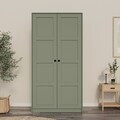 Dulap pentru haine, Hanah Home, Lucas 1600-240, 94x190x60 cm, Verde