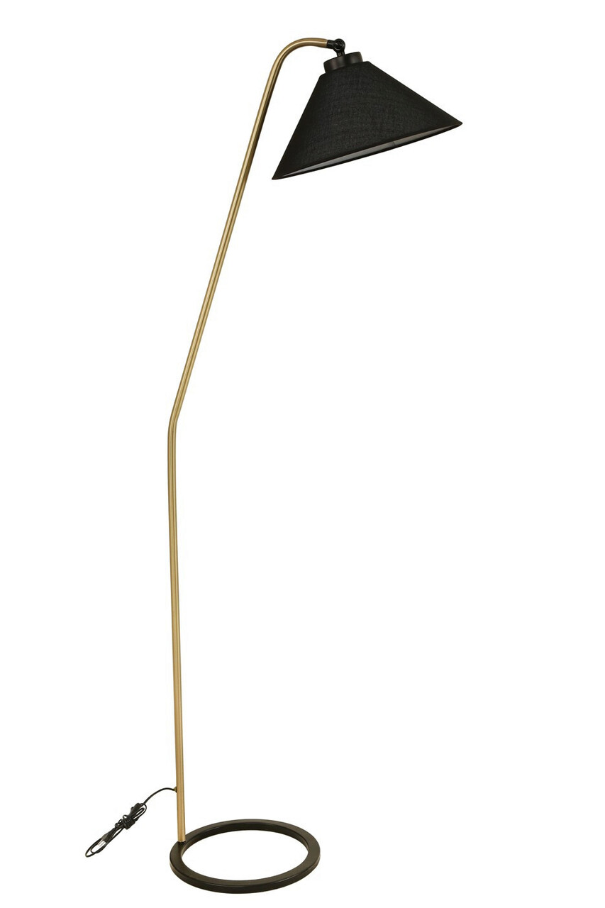 Lampadar, Luin, 534LUN4182, Metal, Negru - 1 | YEO