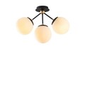 Lustra, Tatum, 584TTM1289, Metal, Alb/Negru