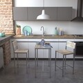 Set masa si scaune de bar 3 piese Inge Light, Versa, 89 x 45 x 87 cm, MDF
