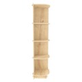 Corp biblioteca, Zena Home, Liva, 28x138x30 cm, PAL, Stejar