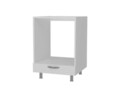 Dulap pentru bucatarie, Furny Home, Sema, 60x85x57 cm, Alb