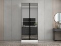 Dulap pentru haine, Hanah Home, Nisa, 90x210x52 cm, Alb