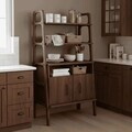 Corp biblioteca, Hanah Home, CPT4750-50, 75x140x40 cm, PLACAJ CARPEN, Maro