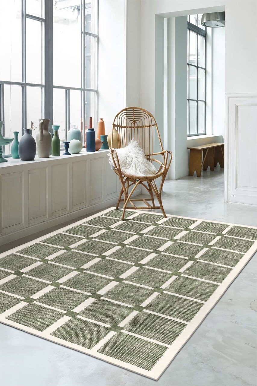 Covor (180 x 280), Sftkece009, 180x280 cm, Verde - view 4