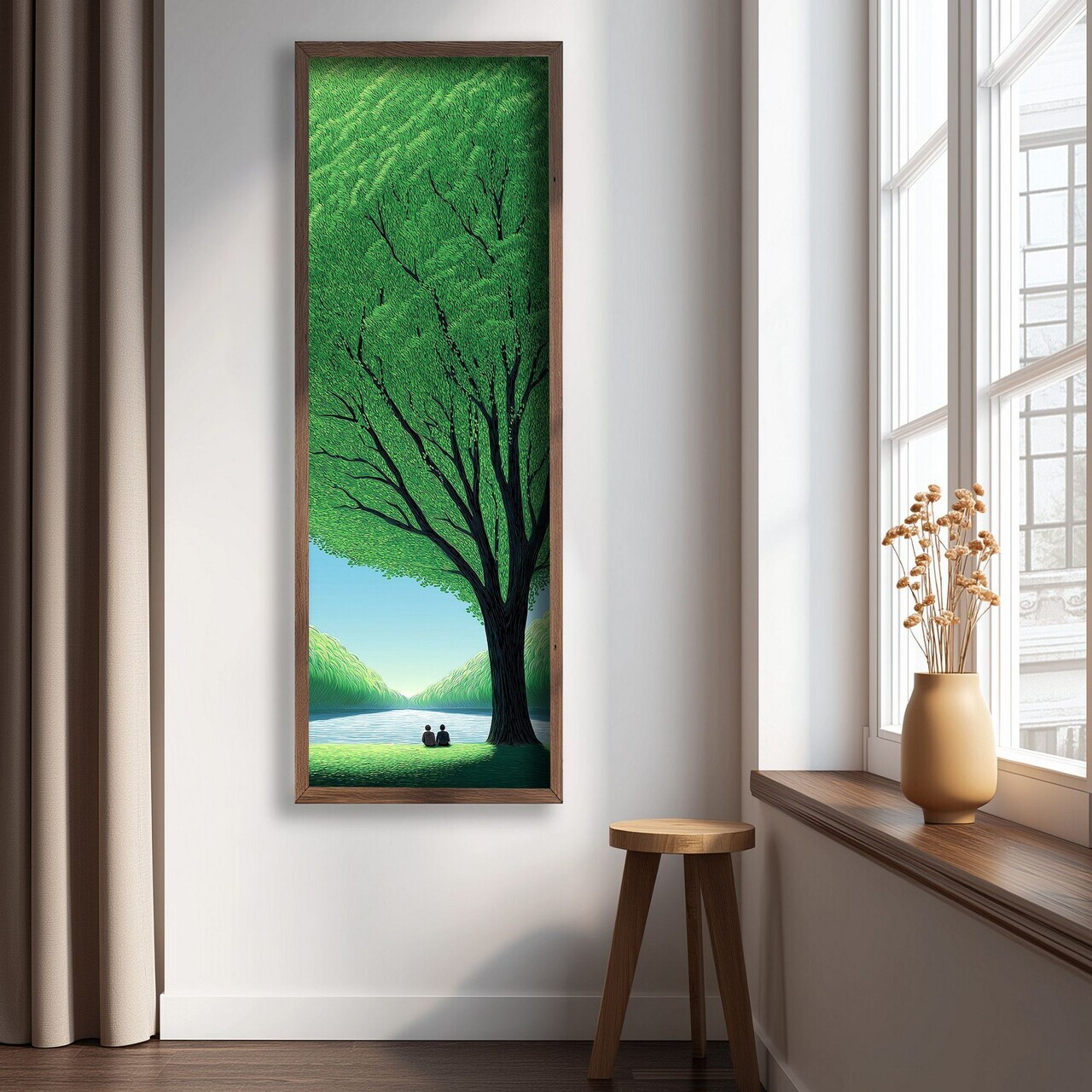 Tablou decorativ LAC023-150 MDF Lemn masiv Multicolor