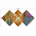 Set 4 tablouri decorative, 4MDF598600628, MDF, Imprimat UV, Multicolor