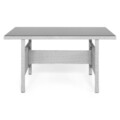 Set coltar 3 piese, Kiara, pentru exterior, 239 x 170 x 73 cm, gri