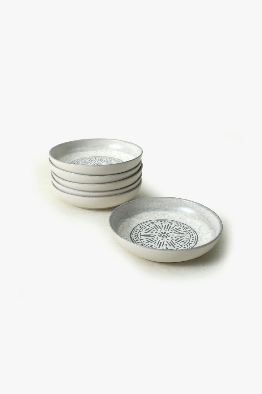 Set boluri pentru sos, Keramika, 275KRM2133, Ceramica , Nu absoarbe apa, Alb mat - 1 | YEO