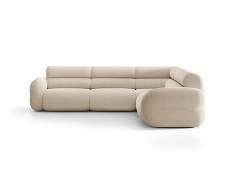 Coltar simetric 7 locuri, Neo, Micadoni Home, 295x295x83 cm, tesatura Boucle, bej