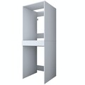 Dulap de baie, Rani, KD113, Alb