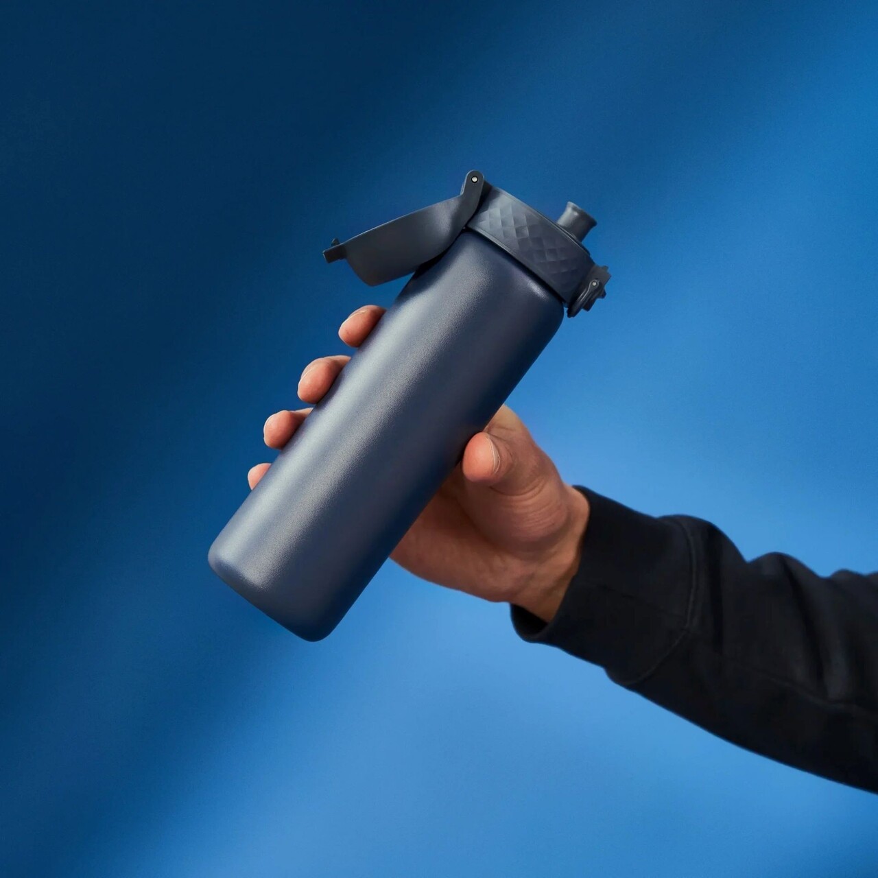Sticla apa Slim, inox, 600ml, Ash Navy - Ion8 - view 5