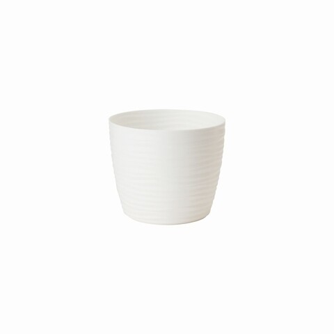 Ghiveci Sahara 11cm, alb