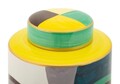 Vas decorativ Piccassy Color Top, Mauro Ferretti, 19x33 cm, ceramica, rosu inchis