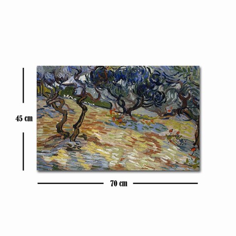 Tablou decorativ, FAMOUSART-114, Canvas, Dimensiune: 45 x 70 cm, Multicolor