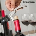 Cutie cu accesorii pentru vin 5 piese InnovaGoods Sommelier, 7x33 cm, ABS/Inox