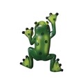 Termometru pentru exterior, Esschert, Frog, 3.5 x 17.6 x 23.8 cm, ABS/PVC/sticla, verde
