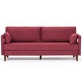 Canapea extensibila Comfort Sofa, Balcab Home, visiniu
