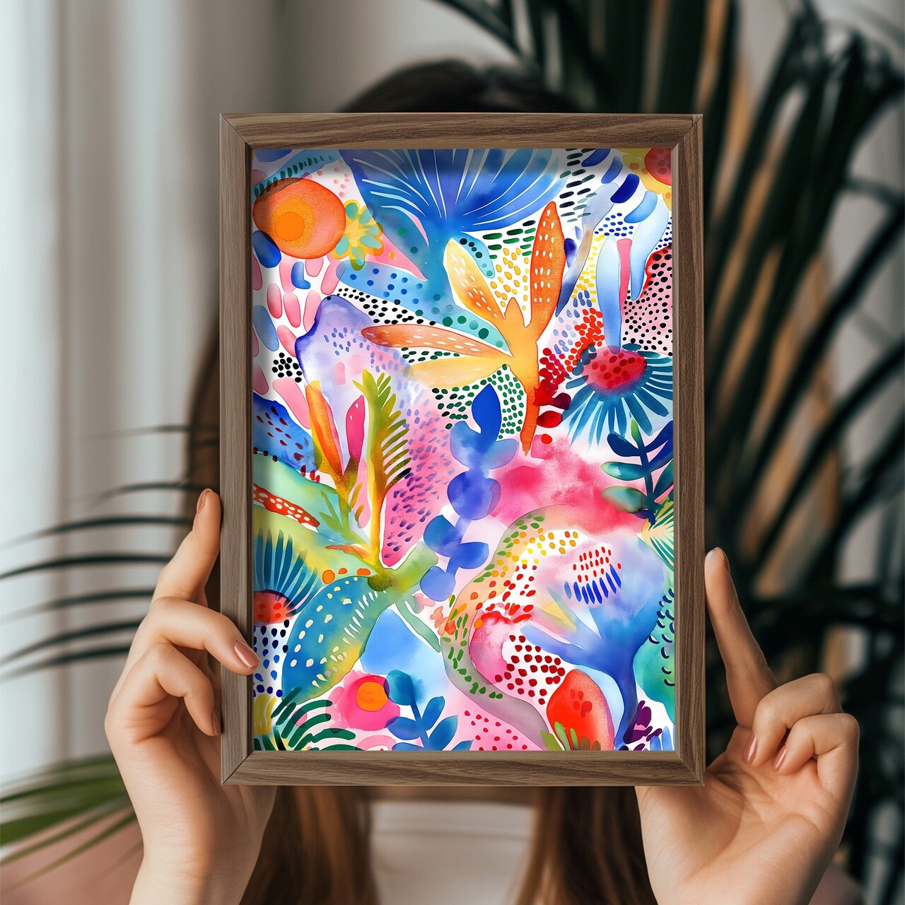 Tablou decorativ, GE022-L, Lemn, Multicolor - view 7