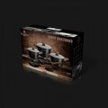 Set oale si tigai, 10 piese, Berlinger Haus, aluminiu forjat si marmura, Ebony Rosewood