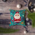 Husa de perna, NYXMAS137, 43x43 cm, 50% bumbac/50% poliester, Multicolor