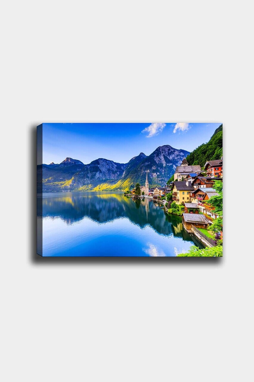 Tablou decorativ, 682572550-5070, Canvas, Rama din lemn (grosime 3 cm), Multicolor — imaginea 2