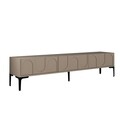 Comoda TV, Hommy Craft, Lyon 42, 180x42x35 cm, PAL, Atlas / Negru