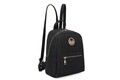 Rucsac, 19V69 Italia, 669ITA1309, 28 x 23 x 10 cm, piele ecologica, negru